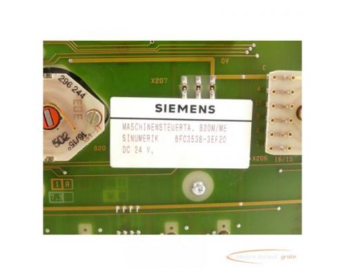 Siemens 6FC3538-3EF20 Maschinensteuertafel E Stand D - Bild 4