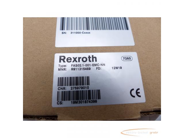Rexroth FAS02.1-001-EMC-NN R911315469 - ungebraucht! - - 4