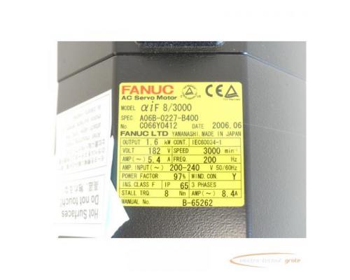 Fanuc A06B-0227-B400 AC Servo Motor SN:C066Y0412 - ungebraucht! - - Bild 6