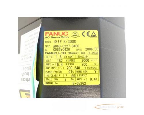 Fanuc A06B-0227-B400 AC Servo Motor SN:C066Y0426 - ungebraucht! - - Bild 6