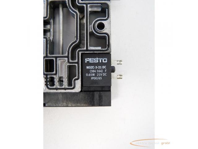 Festo CPV14-M1H-3OLS-3GLS-1/8 (176067) Magnetventil P402 + 2x MSZC-3-21DC 21VDC - 2