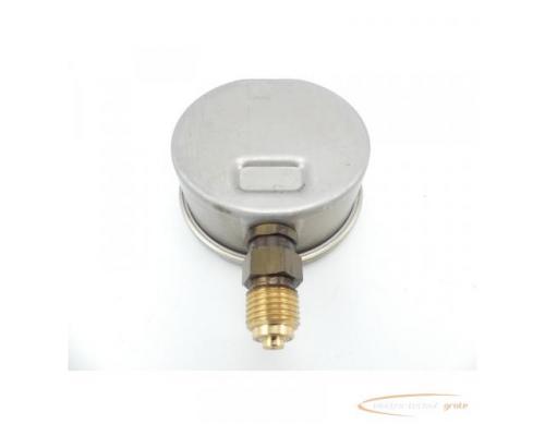 R Germany Kl. 1,6 EN 837-1 Hydraulikmanometer 0-6 bar - Bild 2
