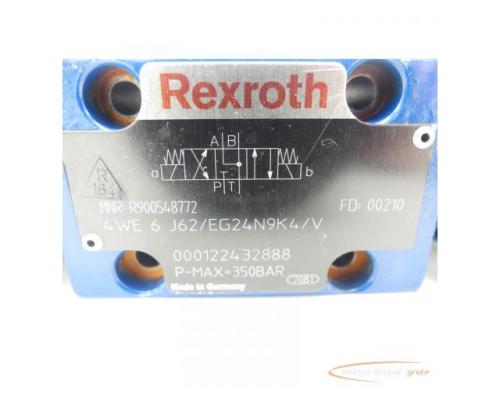 Rexroth 4 WE 6 J62/EG24N9K4/V MNR: R900548772 Ventil + R900021389 24VDC Spule - Bild 3