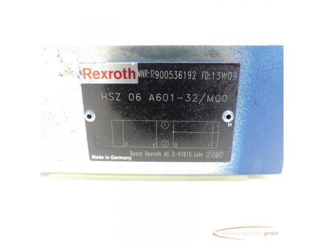 Rexroth HSZ 06 A601-32/M00 MNR: R900536192 - 3