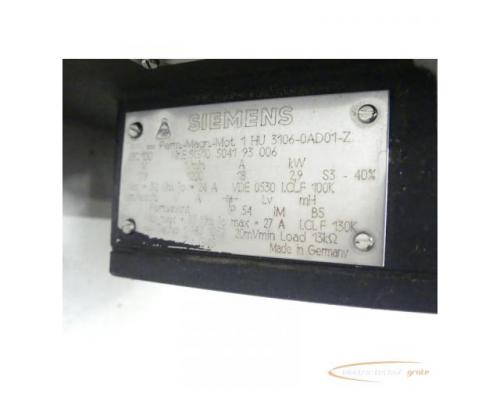 Siemens 1HU3106-0AD01 - Z Permanent-Magnet-Motor SN:E5G10504193006 - Bild 4