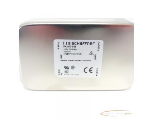 Schaffner FN2070-6-06 Spannungsversorgungsleitungsfilter 250V - ungebraucht! - - Bild 2