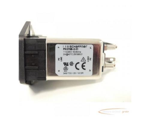 Schaffner FN379B-2-31 Stromeingangsmodule 110 / 250V - ungebraucht! - - Bild 2