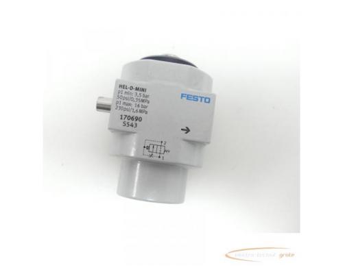 Festo HEL-D-MINI Einschaltventil 170690 - Bild 3