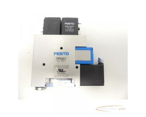 Festo VADMI-70-P Vacuum-Saugdüse 162526 + 2x MYB-2-24V DC Magnetspule - Bild 4