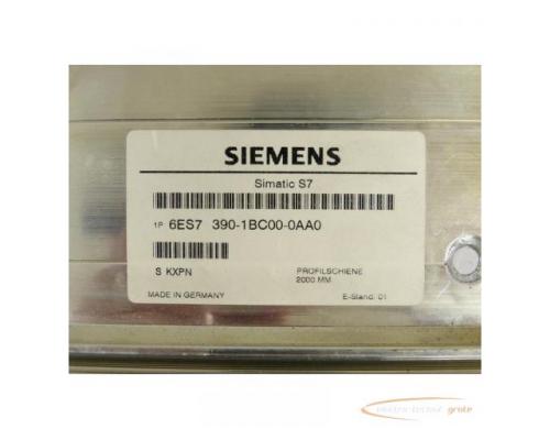Siemens 6ES7390-1BC00-0AA0 Profilschiene L = 897 mm - Bild 2