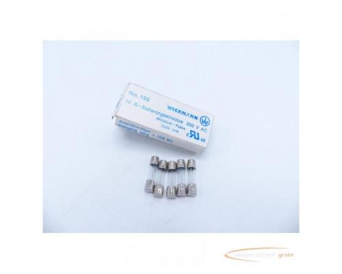 Wickmann 10 A 10 G - Sicherungseinsätze 5 x 20 mm VPE 5 Stk > ungebraucht! - Bild 1