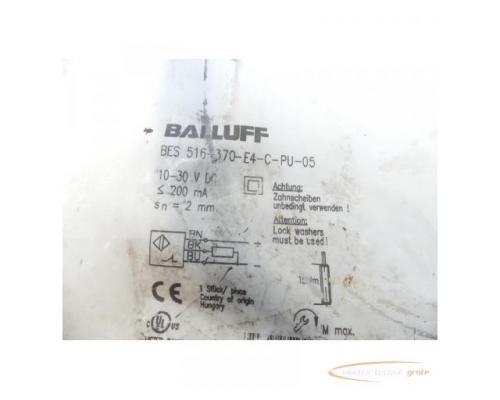 Balluff BES 516-370-E4-C-PU-05 induktiver Sensor 5.00 m > ungebraucht! - Bild 3