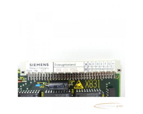 Siemens GE5482219203 /6FX1122-1AC02 Platine - Bild 2