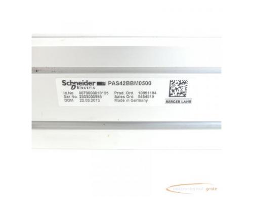 Schneider PAS42BBM0500 Linearantrieb Id.Nr. 0073000010195 SN:2303000985 - Bild 3
