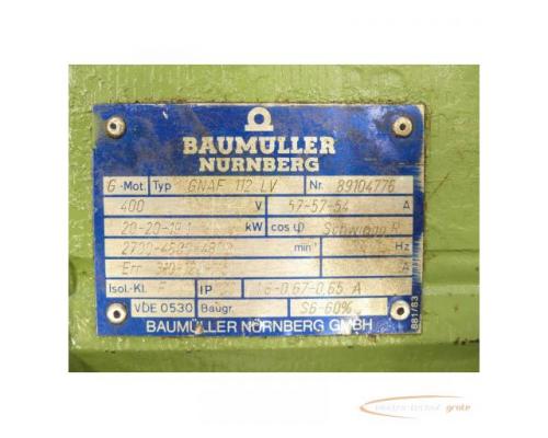 Baumüller GNAF 112 LV Gleichstrom - Motor SN:89104776 - Bild 6