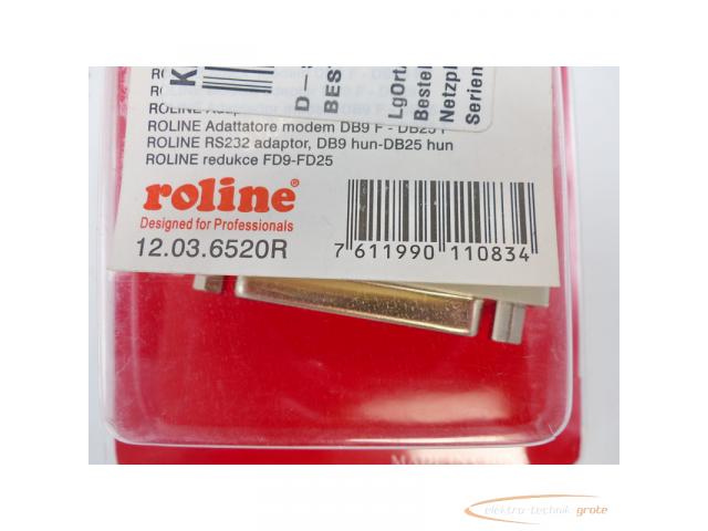 Roline DB9 BU - DB25 BU Adapter 12.03.6520R > ungebraucht! - 2