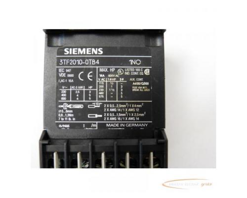 Siemens 3TF2010-0TB4 Schütz 24V Spulenspannung - Bild 3