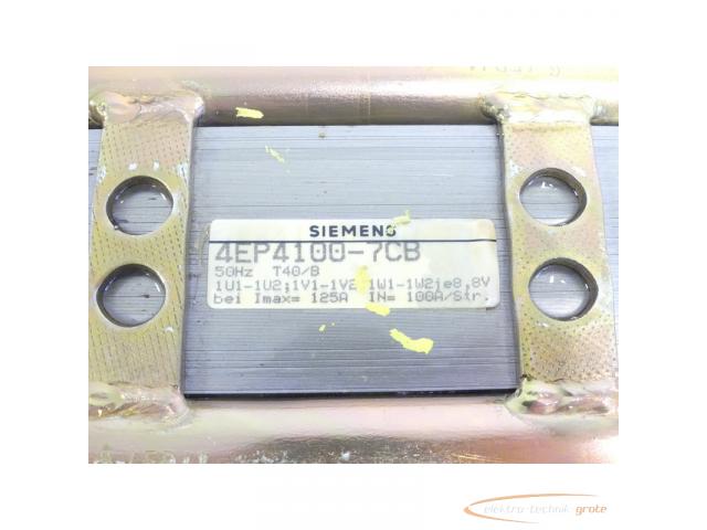 Siemens 4EP4100-7CB Transformator SN:20510 - 3