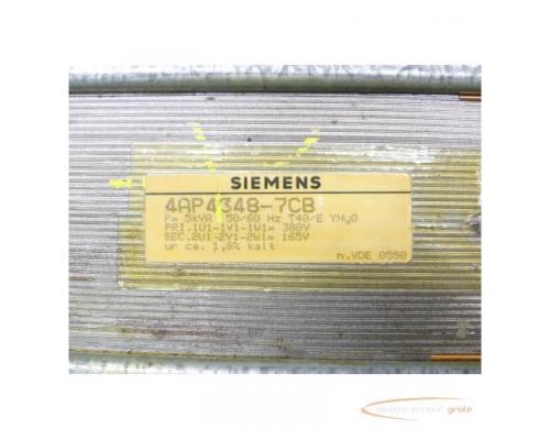 Siemens 4AP4348-7CB Transformator SN:25505 - Bild 3