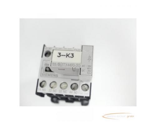 Siemens 3TH2022-0BB4 Hilfschütz 2NO+2NC + 3TX4490-3G Gleichrichter - Bild 3