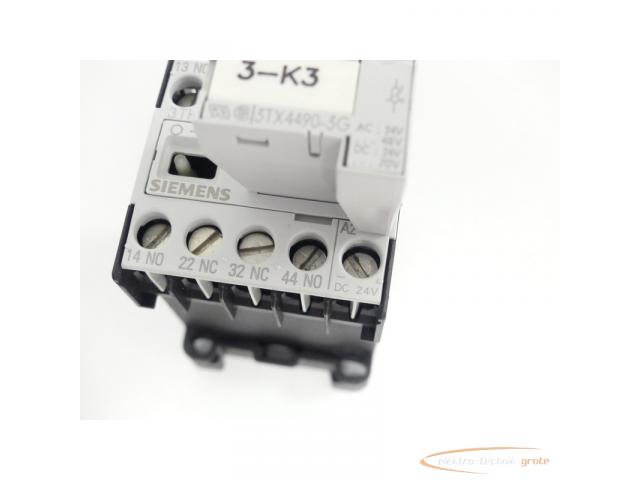Siemens 3TH2022-0BB4 Hilfschütz 2NO+2NC + 3TX4490-3G Gleichrichter - 4