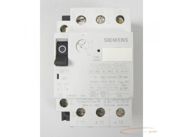 Siemens 3VU1300-1TH00 Leistungsschalter 1.6 - 2.4A - 2