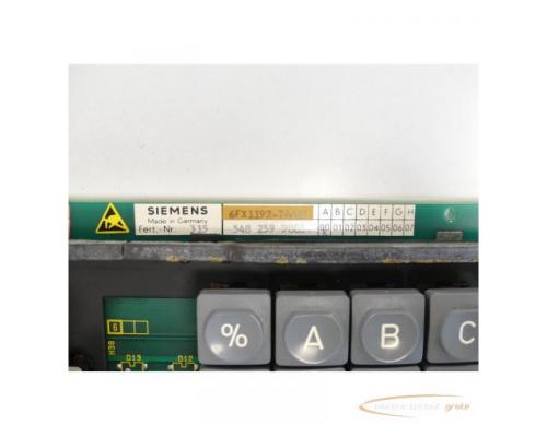 Siemens 6FX1192-7AA00 Tastatur E Stand A/00 SN:315 - Bild 3