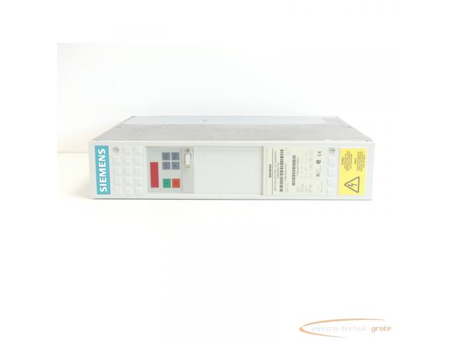Siemens 6SE7018-0TA31 Wechselrichter E Stand A SN:T-N41247500054 - 3