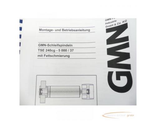 GMN TSE 240 cg - 5000 / 37 Schleifspindel 384128 > ungebraucht! - Bild 6