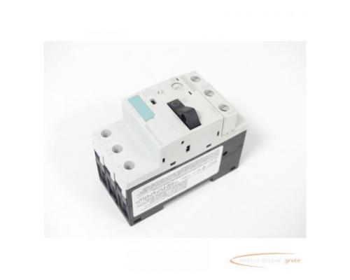 Siemens 3RV1011-1CA10 Leistungsschalter max 2,5A + 3RV1901-1D Hilfsschalter - Bild 1