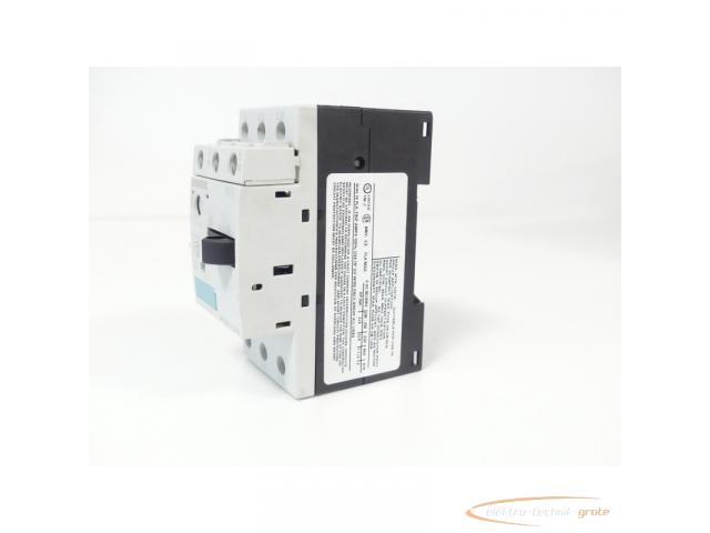Siemens 3RV1011-1CA10 Leistungsschalter max 2,5A + 3RV1901-1D Hilfsschalter - 5