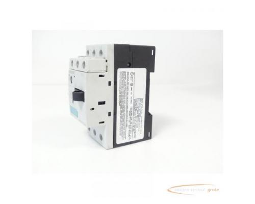 Siemens 3RV1011-1CA10 Leistungsschalter max 2,5A + 3RV1901-1D Hilfsschalter - Bild 5