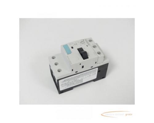Siemens 3RV1011-0HA10 Leistungsschalter max 0,8A + 3RV1901-1D Hilfsschalter - Bild 5