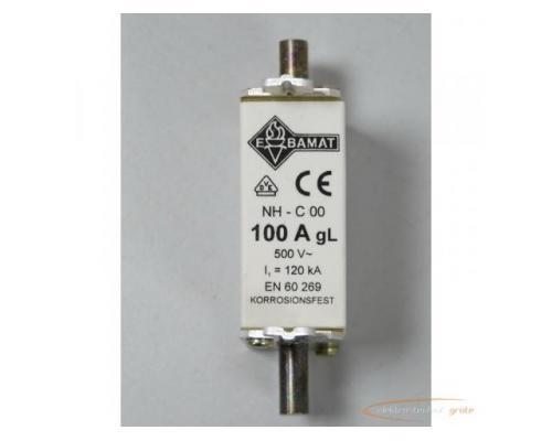 Ebamat NH-C 00 Sicherungseinsatz 100A gL 500V~