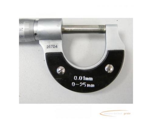 Bügelmessschraube 0-25 mm 0.01 mm - Bild 2