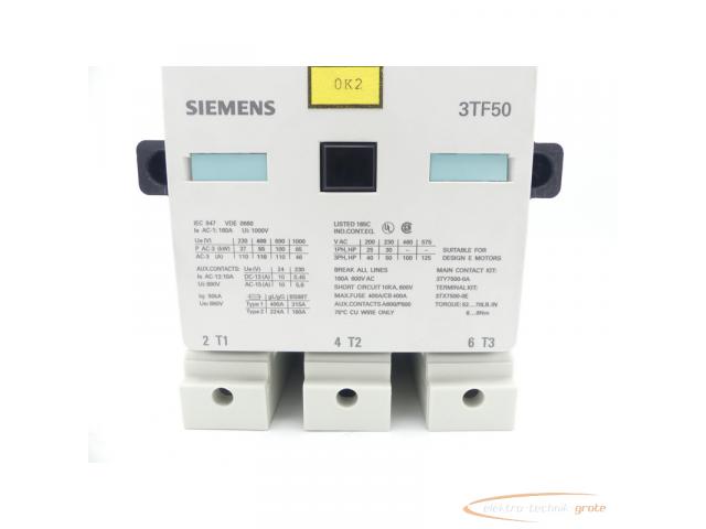 Siemens 3TF5022-0DB4 - Hauptschütz - 3
