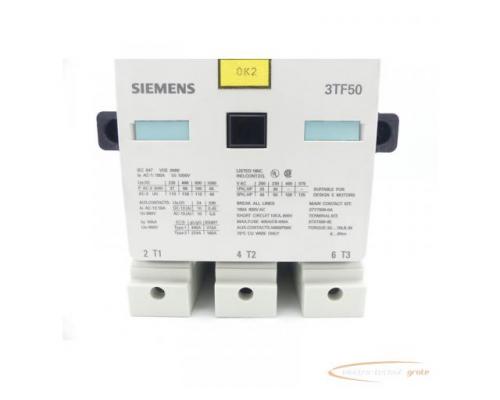 Siemens 3TF5022-0DB4 - Hauptschütz - Bild 3