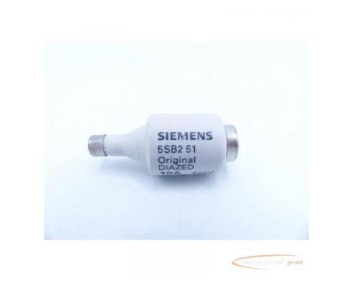 Siemens 5SB2 51 10A Sicherungseinsatz VPE 4 Stk > ungebraucht! - Bild 2