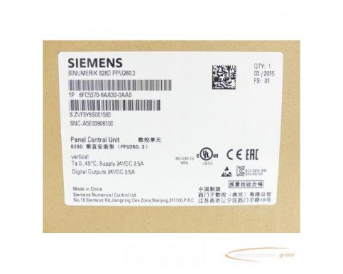 Siemens 6FC5370-6AA30-0AA0 SN:ZVF3Y9S001593 - ungebraucht! - - Bild 4