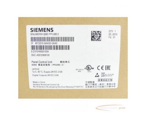 Siemens 6FC5370-6AA30-0AA0 SN:ZVF3Y9S001539 - ungebraucht! - - Bild 4