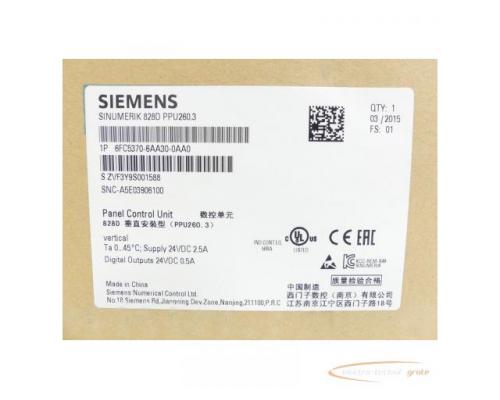 Siemens 6FC5370-6AA30-0AA0 SN:ZVF3Y9S001588 - ungebraucht! - - Bild 4