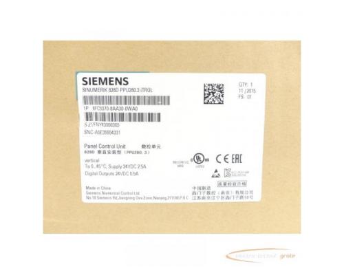 Siemens 6FC5370-8AA30-0WA0 SN:ZVFNY43000303 - ungebraucht! - - Bild 6
