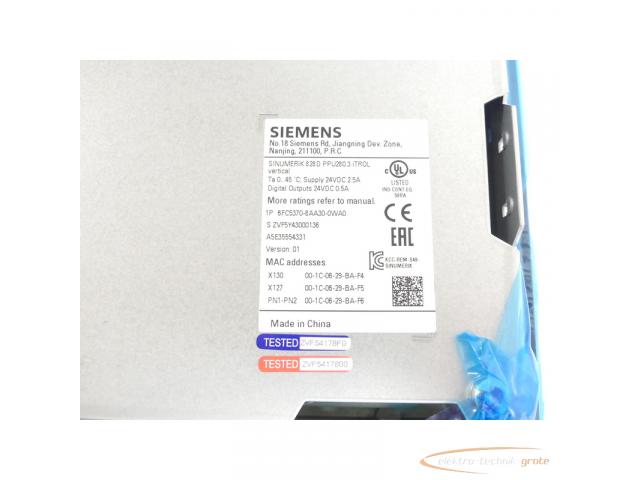 Siemens 6FC5370-8AA30-0WA0 SN:ZVF5Y43000136 - ungebraucht! - - 5