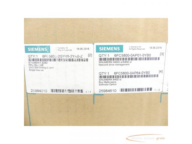 Siemens 6FC5370-8AA30-0WA0 SN:ZVFNY43000274 - ungebraucht! - - 3