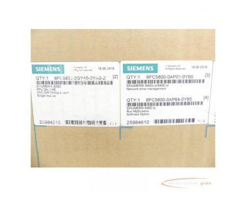 Siemens 6FC5370-8AA30-0WA0 SN:ZVFNY43000274 - ungebraucht! - - Bild 3
