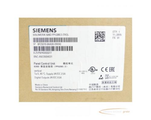 Siemens 6FC5370-8AA30-0WA0 SN:ZVFNY43000277 - ungebraucht! - - Bild 5