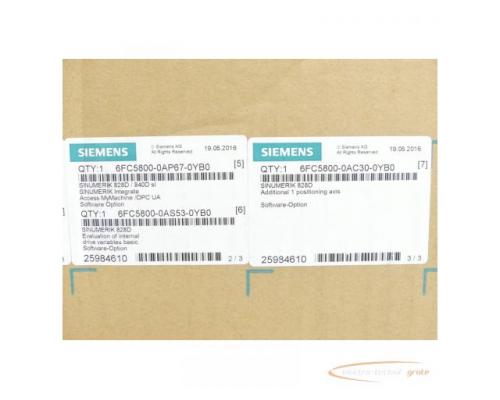 Siemens 6FC5370-8AA30-0WA0 SN:ZVFNY43000291 - ungebraucht! - - Bild 4