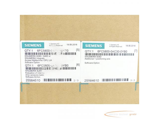 Siemens 6FC5370-8AA30-0WA0 SN:ZVFNY43000293 - ungebraucht! - - 4
