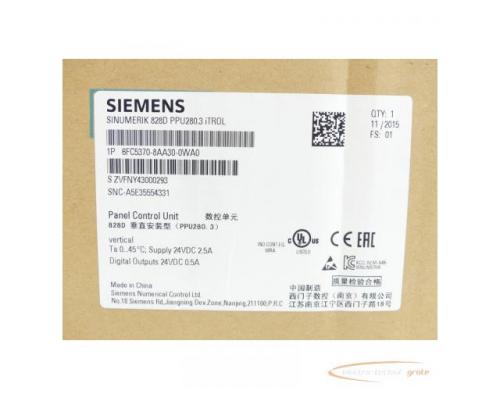 Siemens 6FC5370-8AA30-0WA0 SN:ZVFNY43000293 - ungebraucht! - - Bild 5