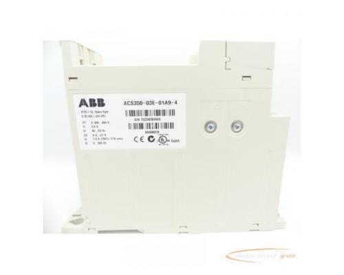 ABB ACS350-03E-01A9-4 SN: 752D0304WS Frequenzumrichter - Bild 2